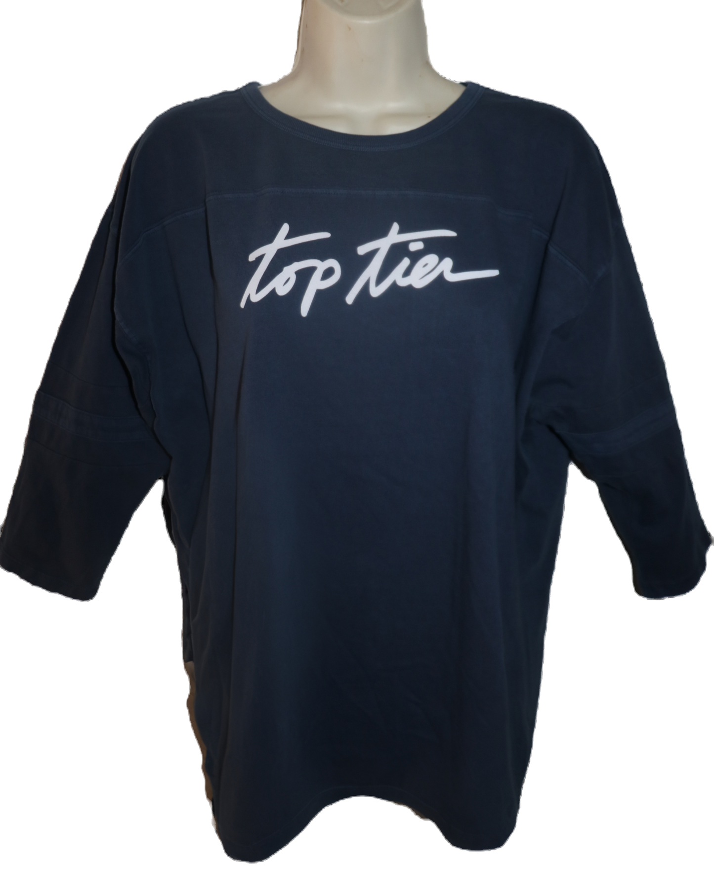TOP TIER WOMEN'S GARMENT DYED VINTAGE JERSEY SHIRT