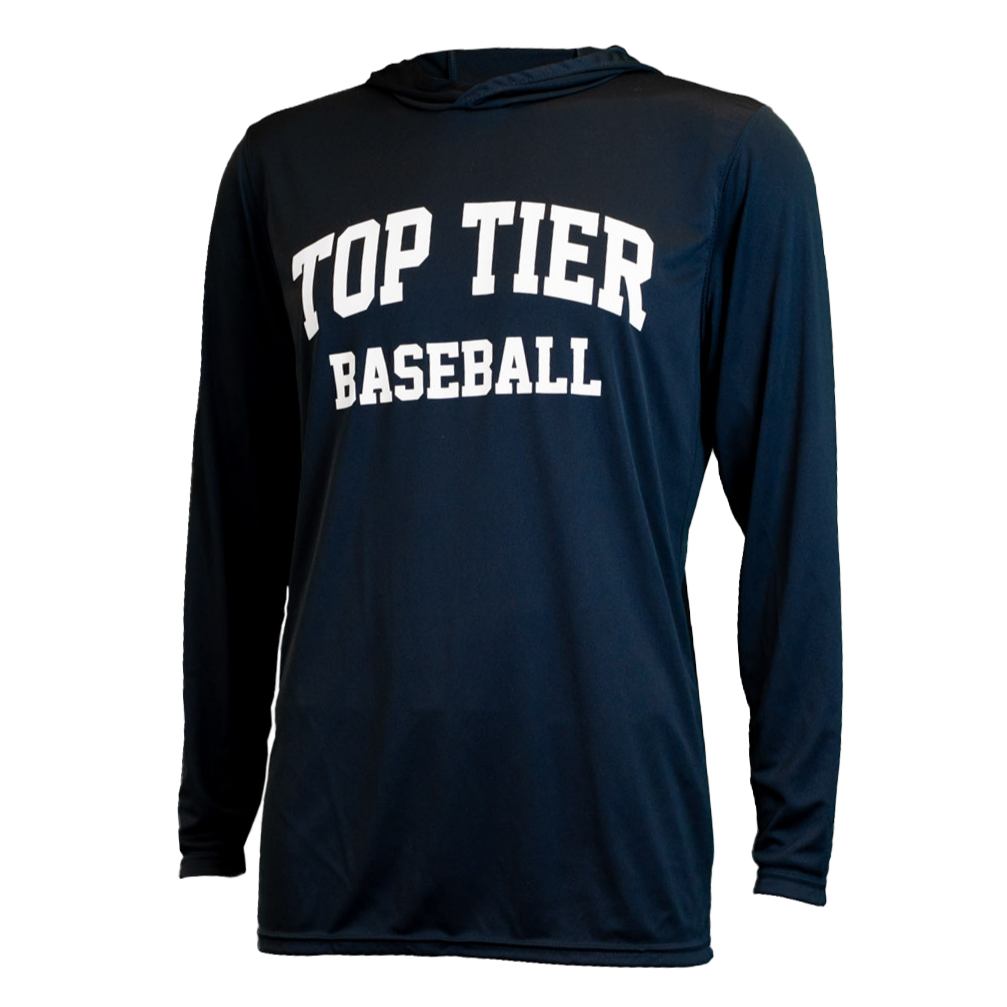 TOP TIER MEN'S LS SHIRT WITH HOOD