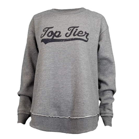 TOP TIER WOMEN'S CREWNECK SWEATSHIRT