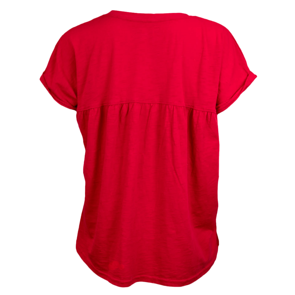 TOP TIER WOMEN'S T-SHIRT RED