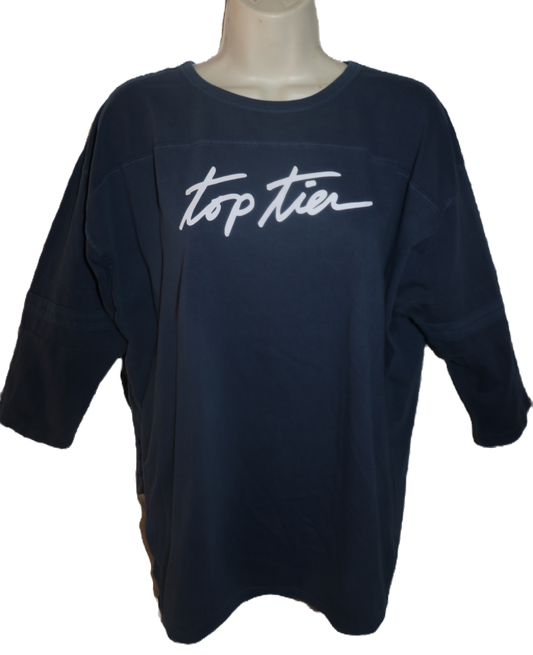 TOP TIER WOMEN'S GARMENT DYED VINTAGE JERSEY SHIRT