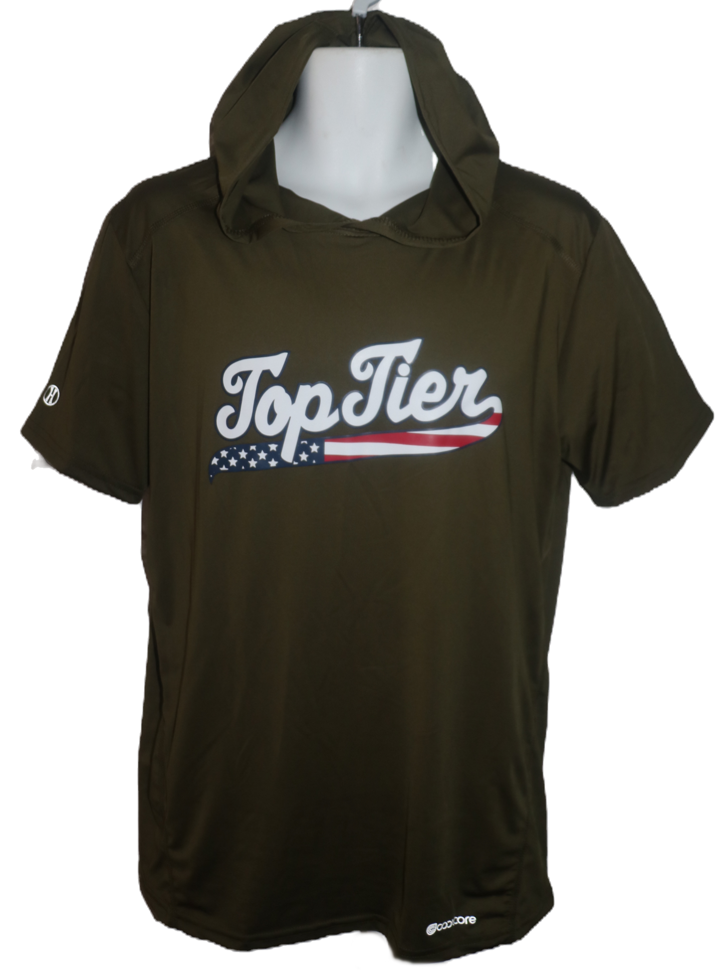 TOP TIER MEN'S SS TRAINING HOODIE