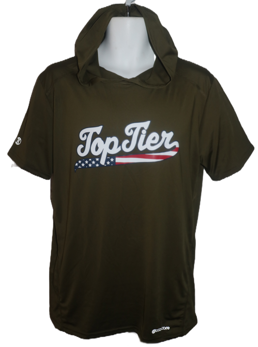 TOP TIER MEN'S SS TRAINING HOODIE